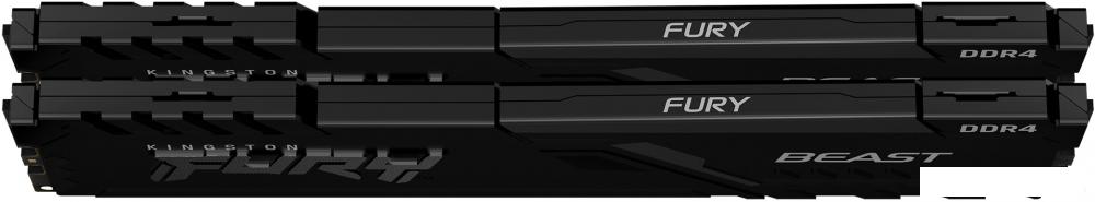 Оперативная память Kingston FURY Beast 2x8GB DDR4 PC4-28800 KF436C17BBK2/16