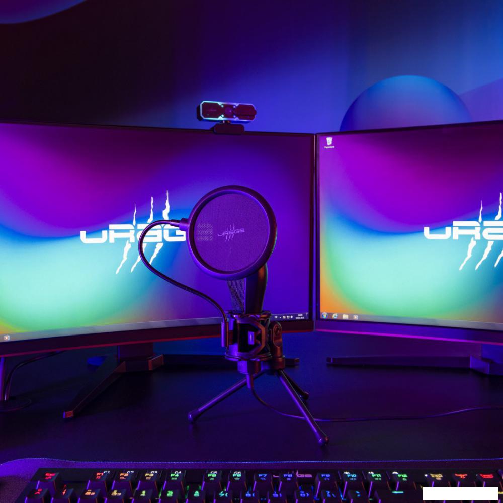 Проводной микрофон Hama uRage Stream 400 Plus