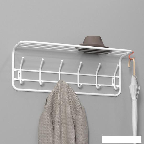 Вешалка для одежды ЗМИ 80 ВСП 7 (белый)