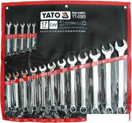 Наборы инструментов Yato YT-0363 17 предметов