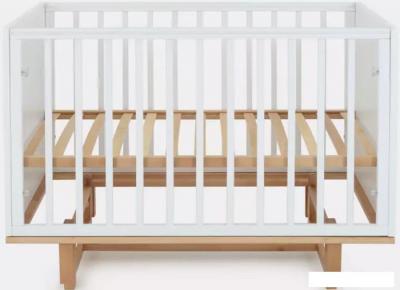 Классическая детская кроватка Rant Bamboo 768 (cloud white)