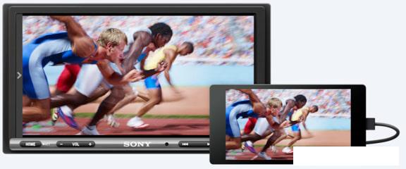 USB-магнитола Sony XAV-AX3250