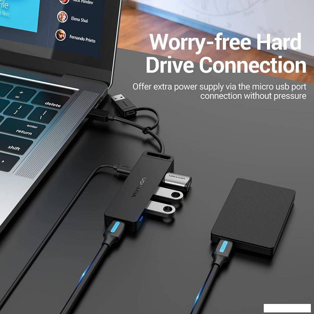USB-хаб Vention CHTBB