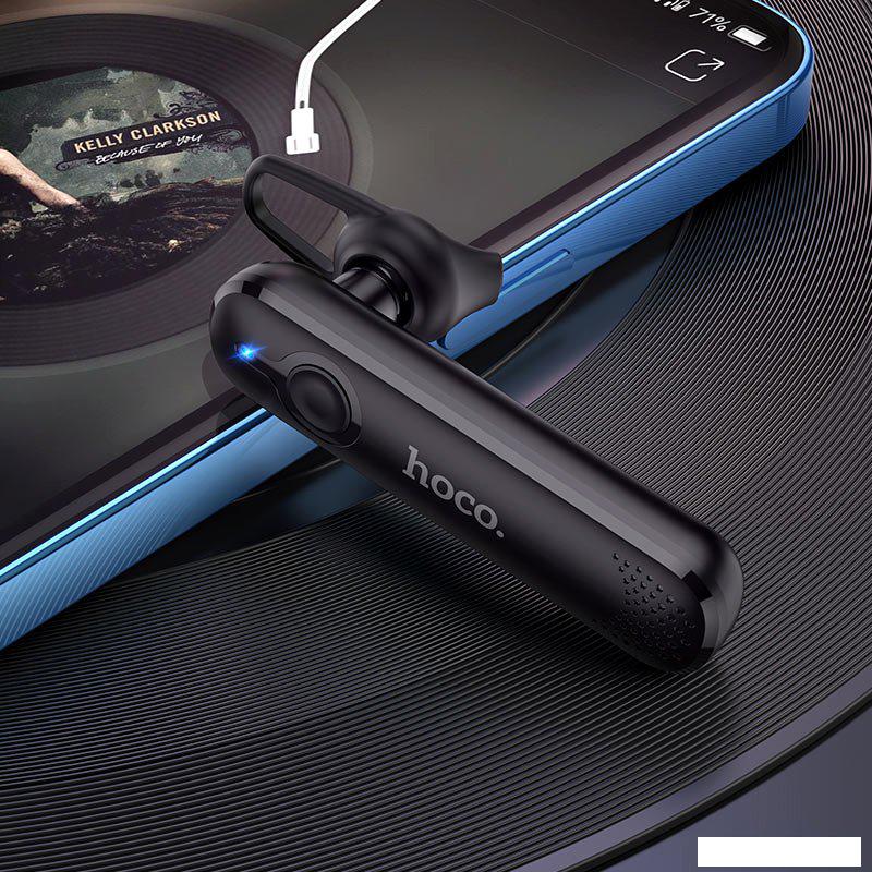 Bluetooth гарнитура Hoco E63 (черный)