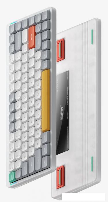 Клавиатура NuPhy Air75 V2 Ionic White (NuPhy Low Profile Cowberry)