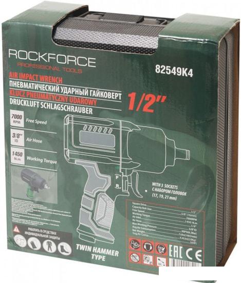 Пневматический гайковерт RockForce RF-82549K4