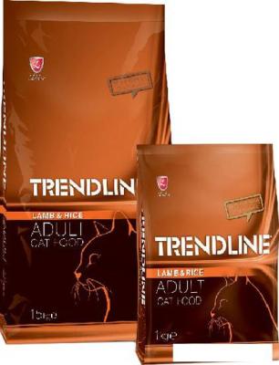 Корма для кошек Trendline Adult Cat Food с ягненком и рисом 15 кг