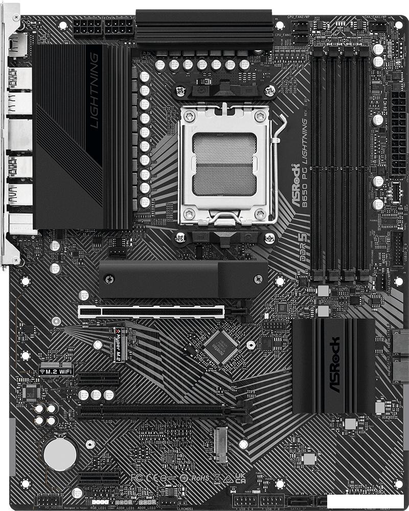 Материнская плата ASRock B650 PG Lightning