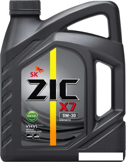 Моторное масло ZIC X7 Diesel 5W-30 6л