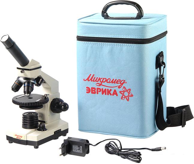 Детский микроскоп Микромед Эврика 40х-1280х в кейсе 22831