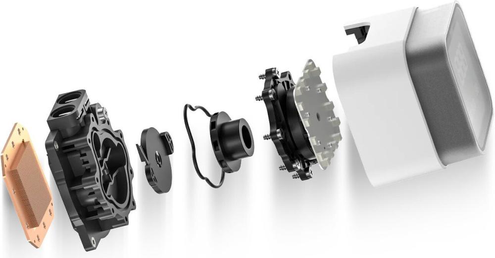 Система жидкостного охлаждения для процессора DeepCool LQ360 Ultra ARGB WH R-LQ360-WHASMC-G-1