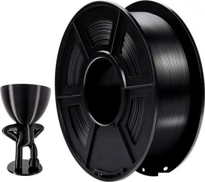 Пластик NV Print NV-3D-SILK-PLA-P-BLACK (1.75мм, 1кг, черный)