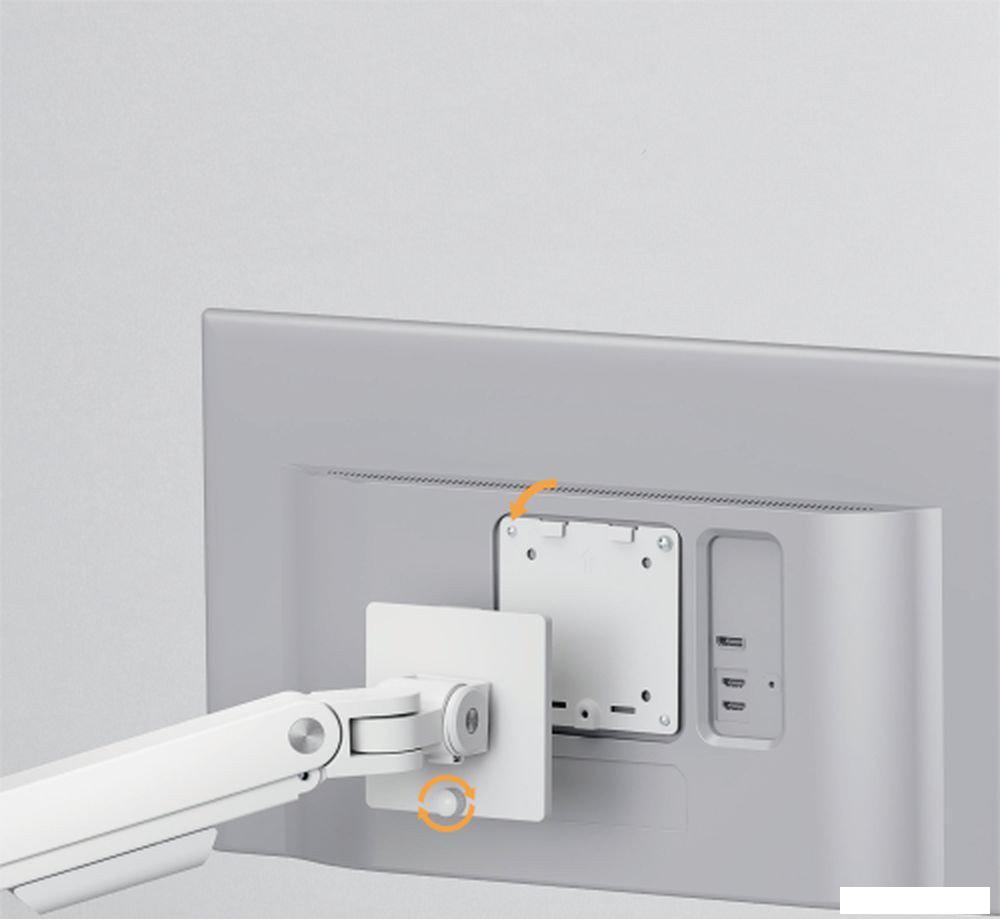 Кронштейны ErgoSmart Heavy-Duty Lux (полированный алюминий)