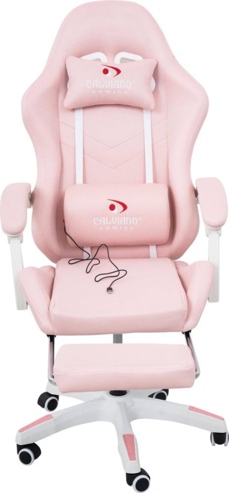 Офисные кресла и стулья Calviano 1584 (ткань, розовый)