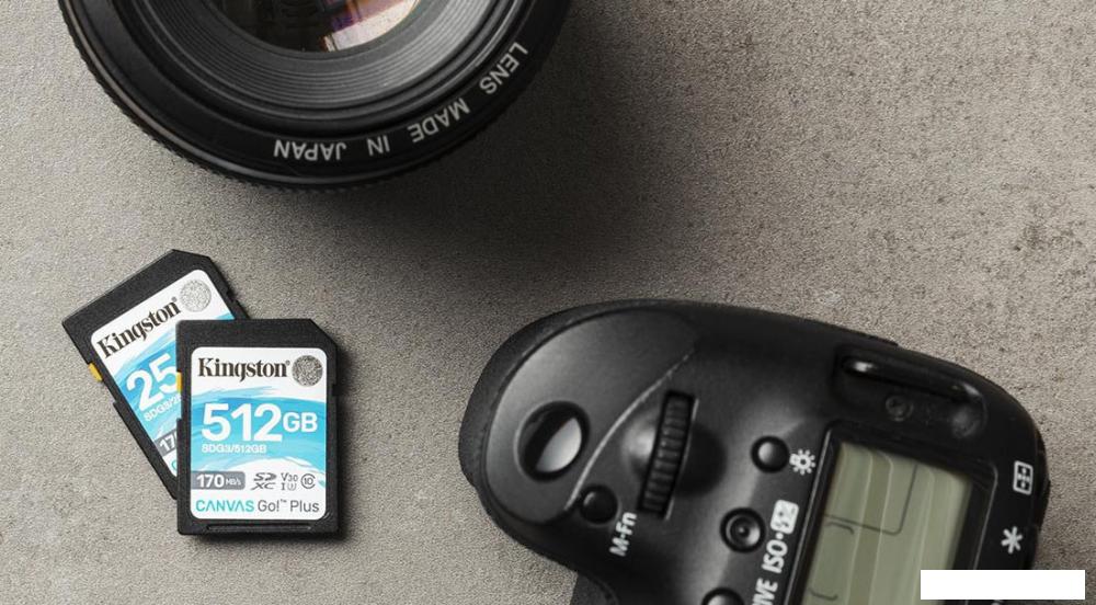 Карта памяти Kingston Canvas Go! Plus SDXC 512GB Карта памяти Kingston Canvas Go! Plus SDXC 512GB