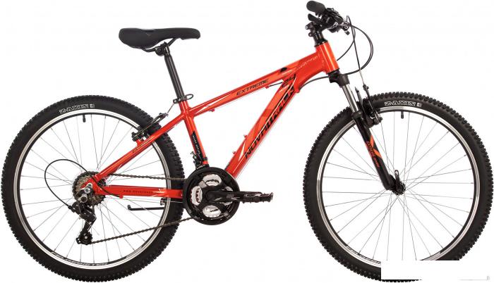 Велосипед Novatrack Extreme 24 2024 24AHV.EXTREME.13RD4 (красный)