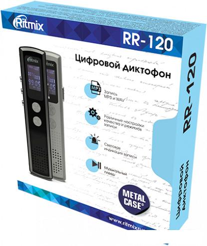 Диктофон Ritmix RR-120 8GB (черный)