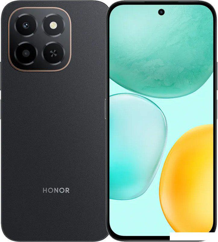 Телефон HONOR X6c 6GB/128GB международная версия (полночный черный)