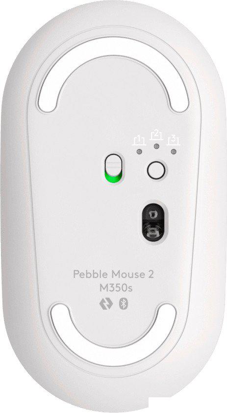 Мышь Logitech M350S Pebble 2 (белый)