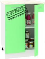 Готовые кухни Кортекс-мебель Корнелия Лира НШ60р (белый/королевский опал)