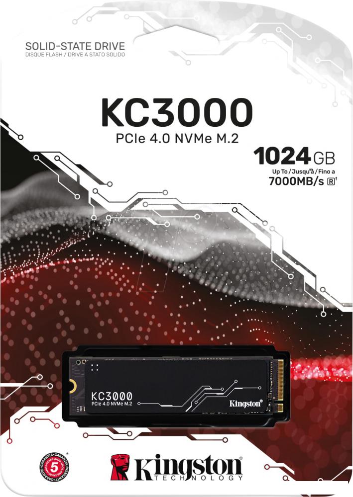 SSD Kingston KC3000 1TB SKC3000S/1024G
