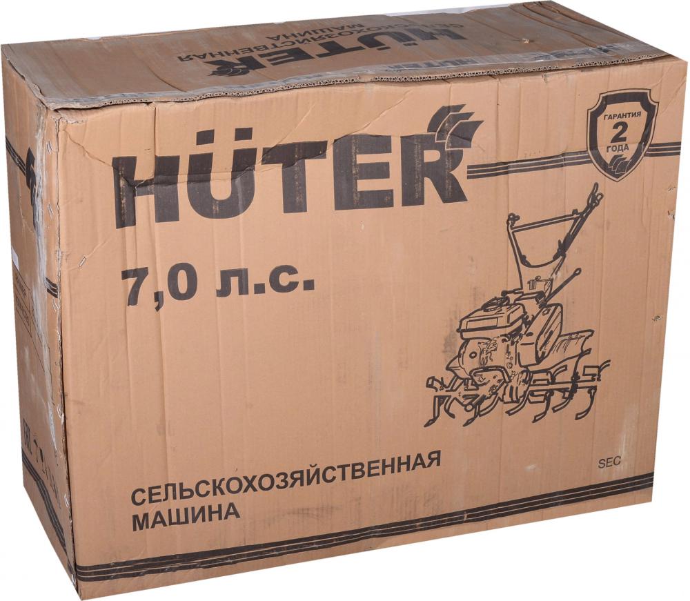 Мотоблок бензиновый Huter МК-7000P-10-4х2