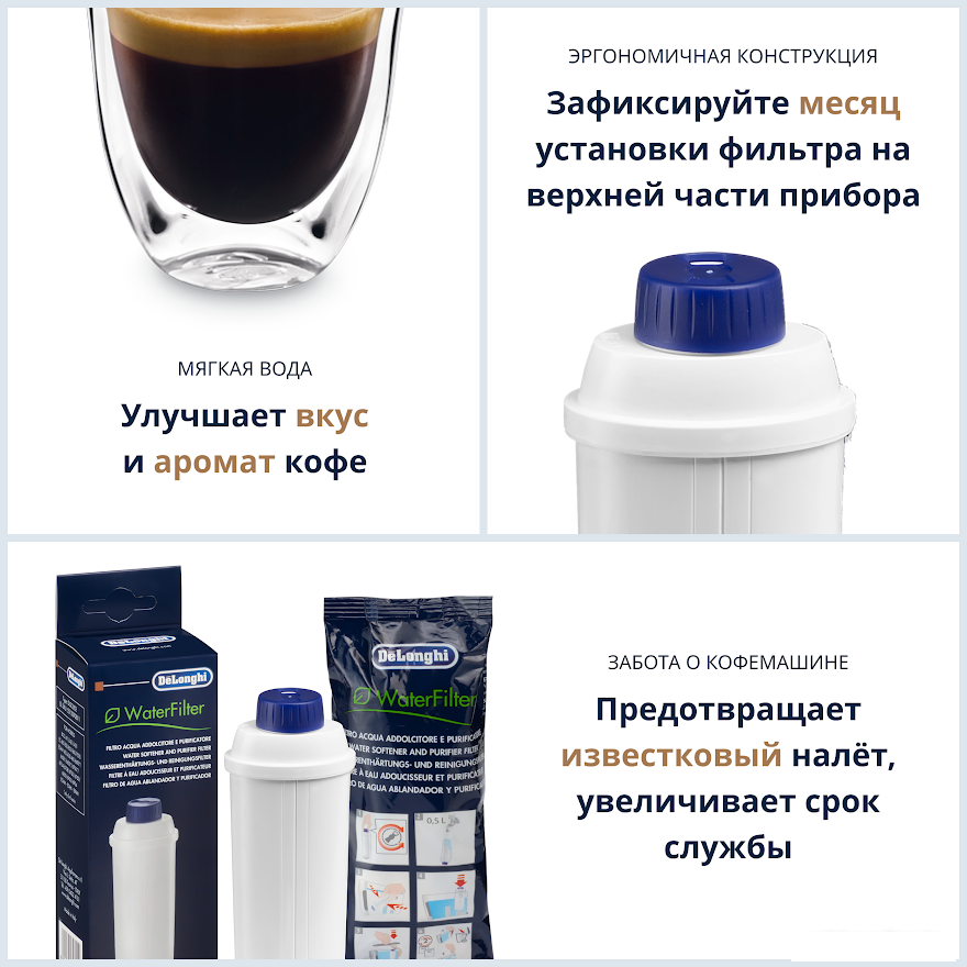 Фильтр для смягчения воды DeLonghi DLSC002