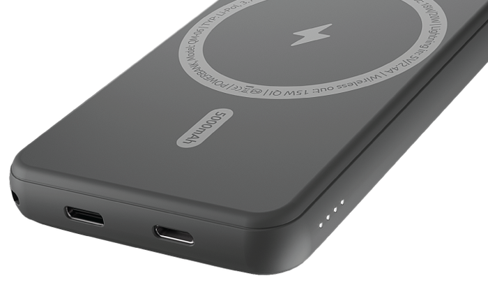 Внешний аккумулятор Olmio QM-06 5000mAh (серый)