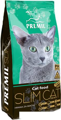 Сухой корм для кошек Premil Slim Cat 10 кг