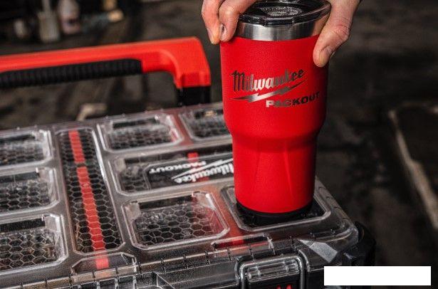 Термокружка Milwaukee Packout 0.887л (красный)