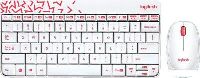 Офисный набор Logitech MK240 Nano 920-008160 (белый)