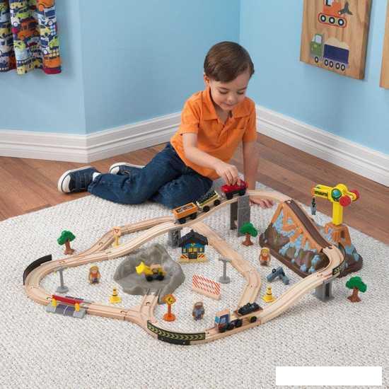 Набор железной дороги KidKraft Bucket Top Construction 17805