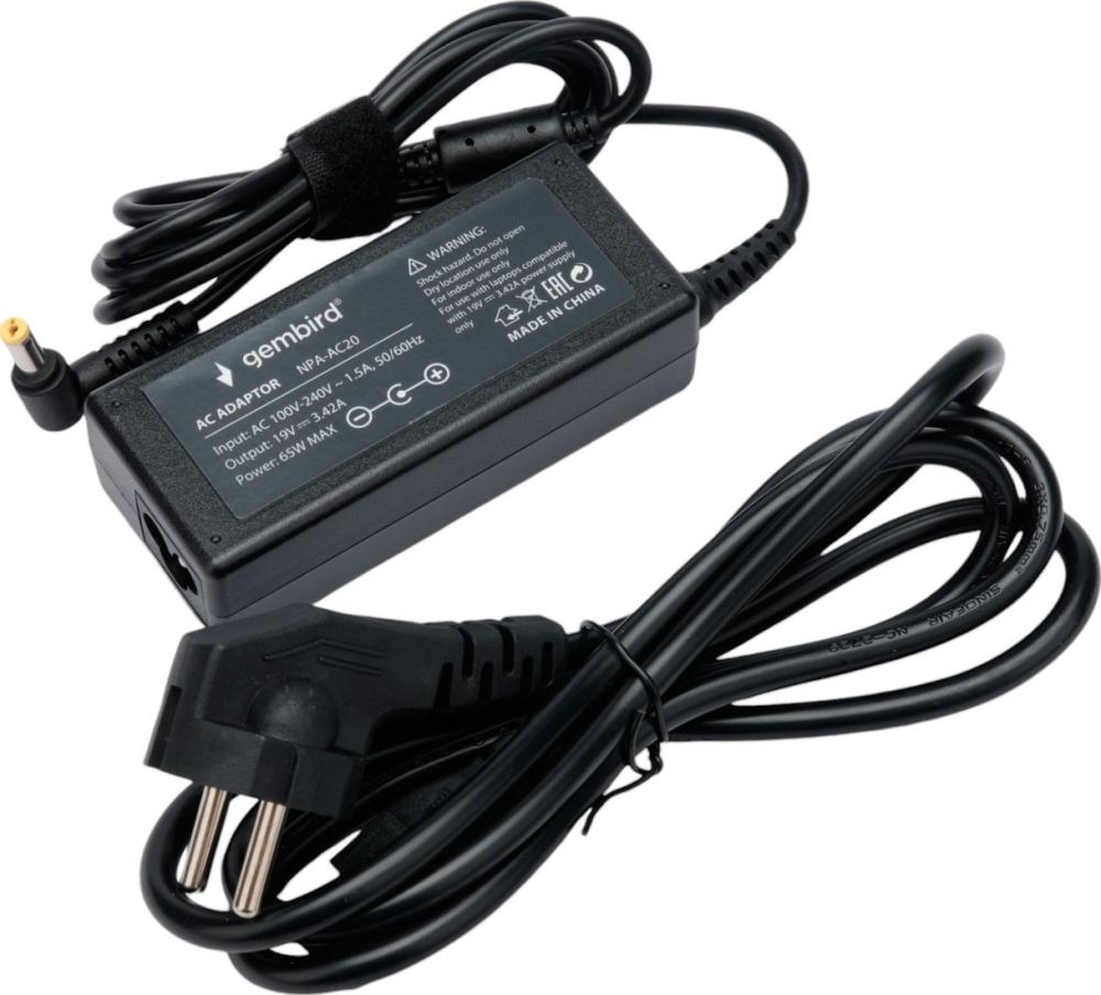 Сетевое зарядное Gembird NPA-AC20