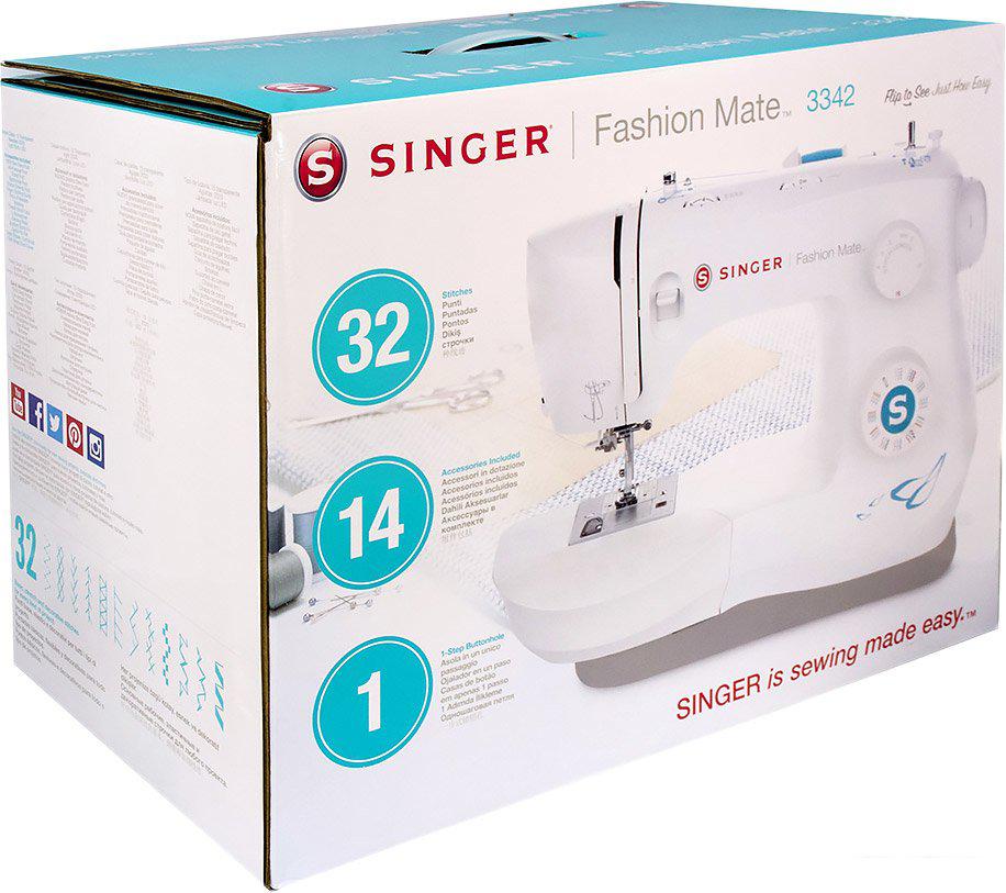 Электромеханическая швейная машина Singer Fashion Mate 3342