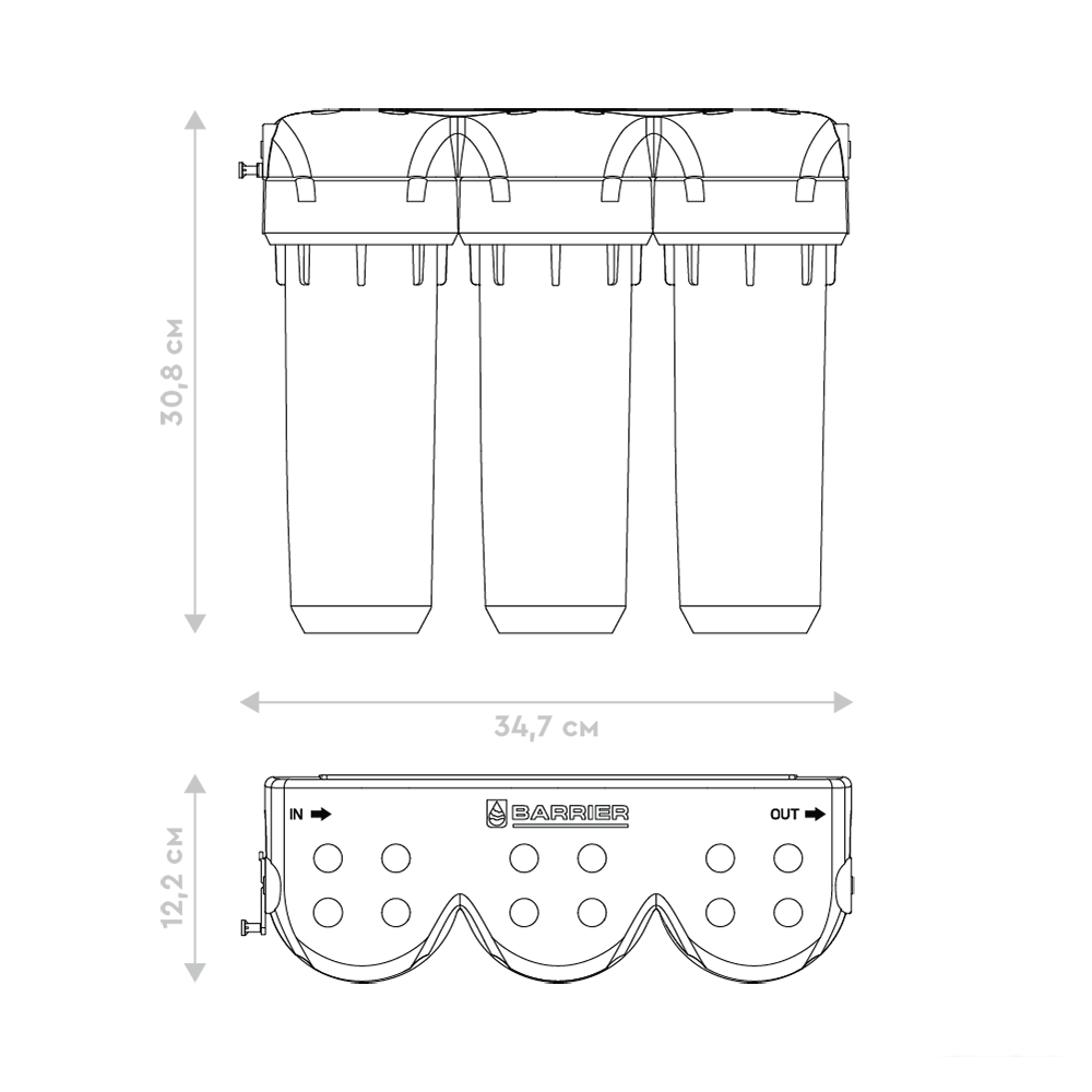 Фильтры и системы для очистки воды БАРЬЕР Профи Complex
