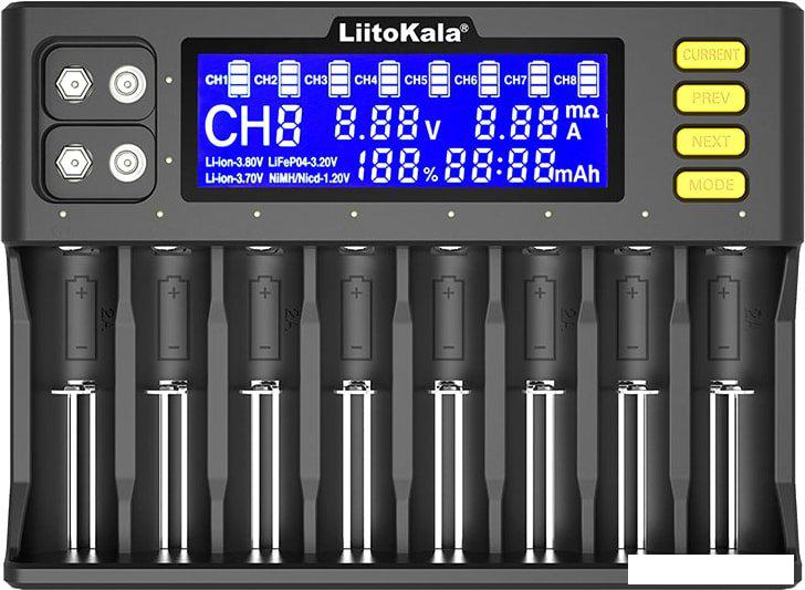 Зарядное устройство LiitoKala Lii-S8 с автомобильным адаптером