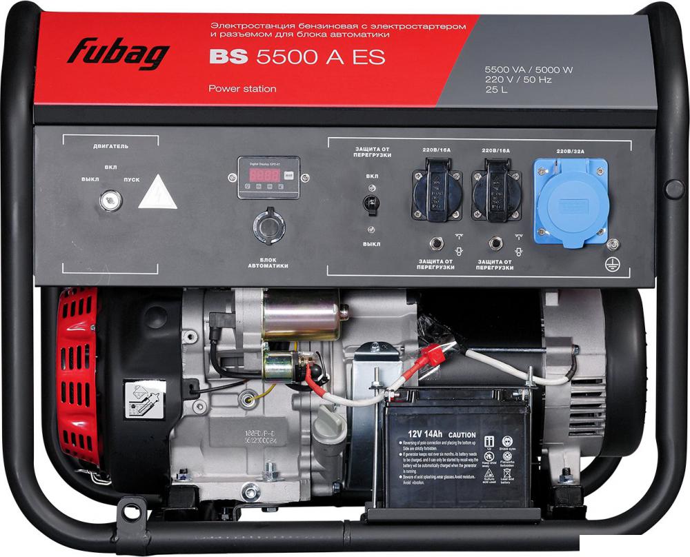 Бензиновый генератор Fubag BS 5500 A ES