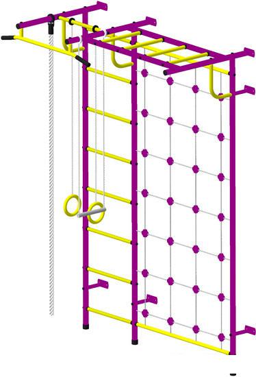 Детские спортивные комплексы и игровые площадки Пионер С4С (синий/желтый)