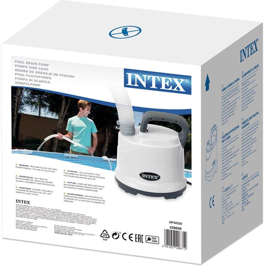 Аксессуары для бассейнов Intex Дренажный насос 3595 л/ч 28606