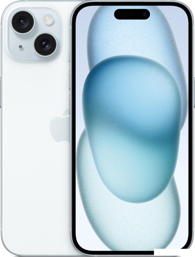 Смартфон Apple iPhone 15 128GB (голубой)