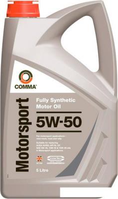 Моторные масла Comma Motorsport 5W-50 5л