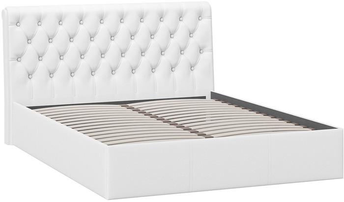 Кровати Трия Скарлет универсальная тип 1 160x200 (кожзам белый)