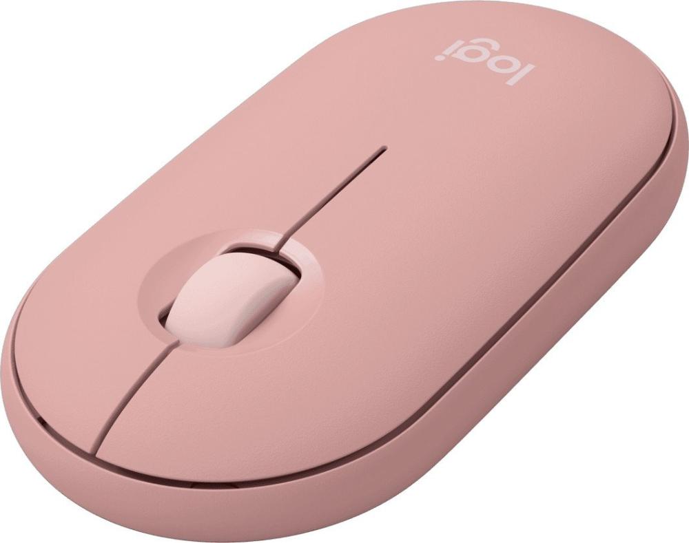 Мышь Logitech Pebble Mouse 2 M350s (розовый)