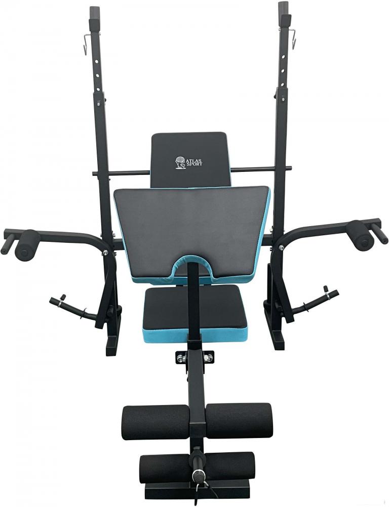 Силовая скамья Atlas Sport 1070 (черный/синий)