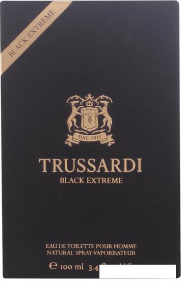 Туалетная вода Trussardi Black Extreme EdT (100 мл)