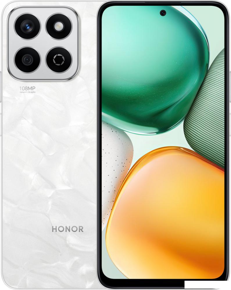 Смартфон HONOR X7c 8GB/256GB (лунный белый)