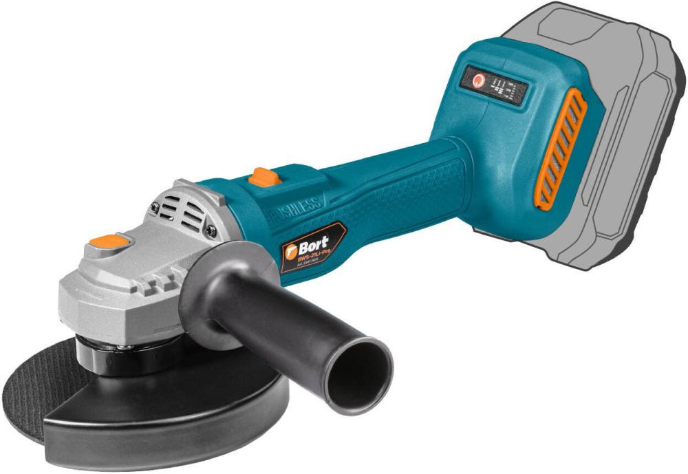 Угловая шлифмашина Bort BWS-21Li-Pro (без АКБ)