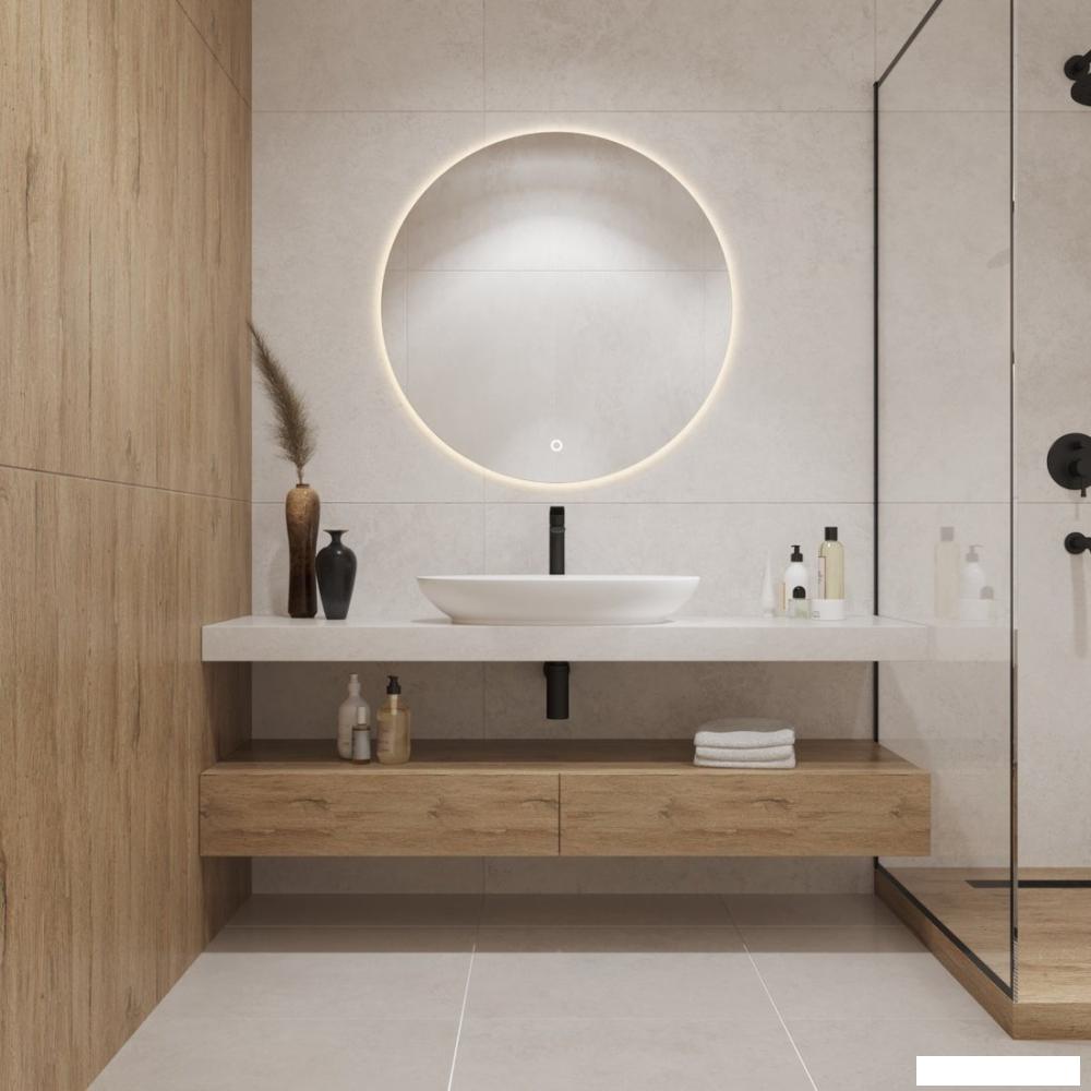 Умывальники Lauter 21571 + клапан 21190CH + сифон 21635CH (хром)