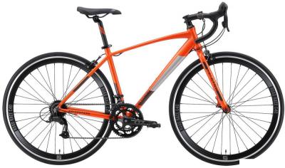 Велосипед Stark Peloton 700.1 р.20 2024 (оранжевый/черный/серый)