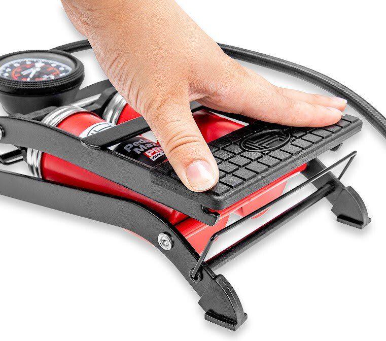 Велосипедные насосы, манометры, шланги Heyner PedalMax PRO (красный)